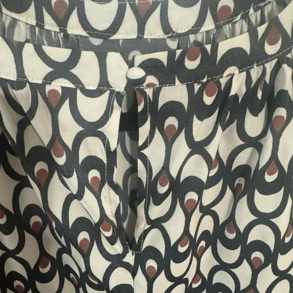 Worthington Short Sleeve Blouse - Picture 2 of 7